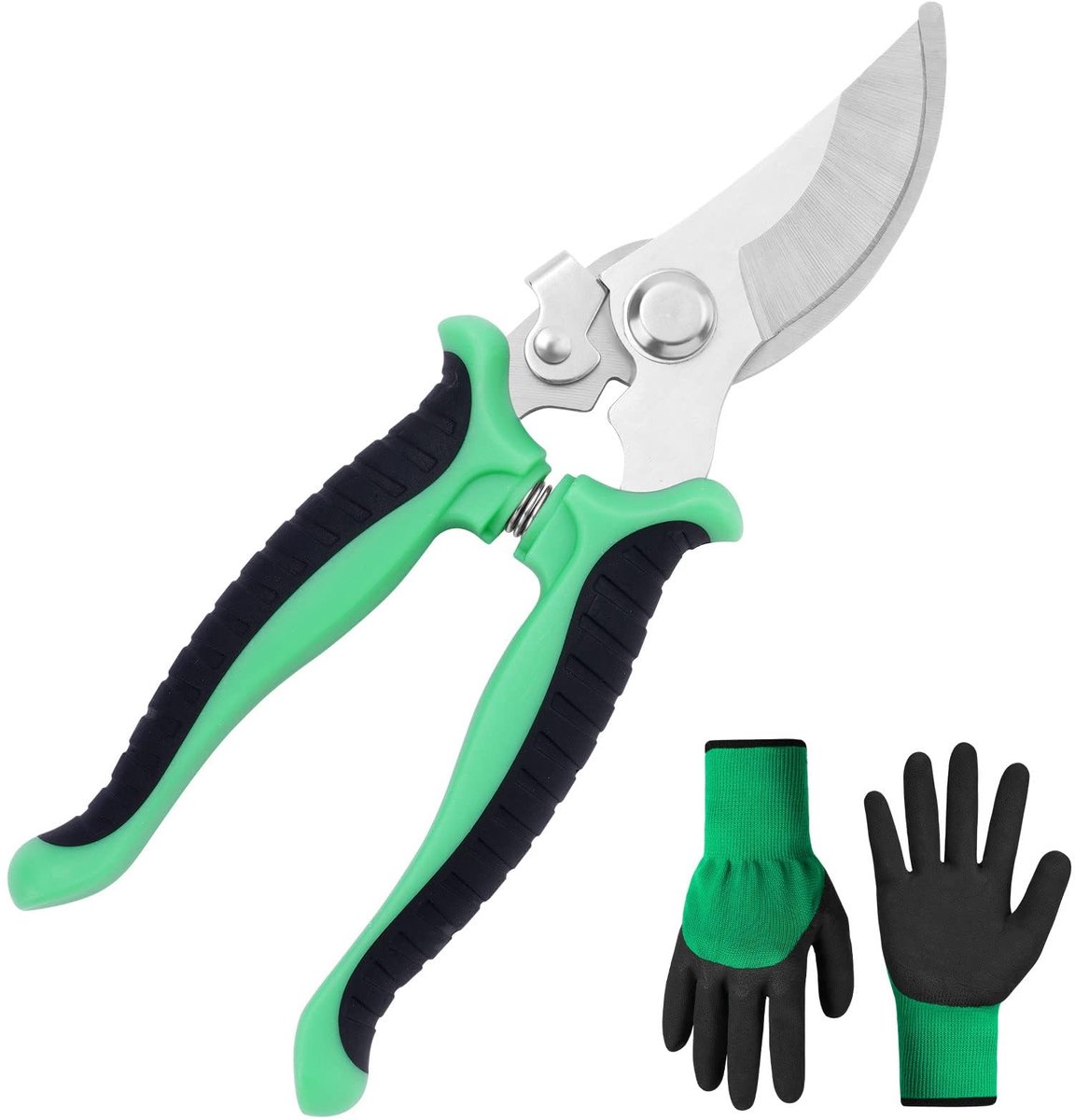 Unyqoos® Comfortabele snoeischaar met roestvrijstalen messen