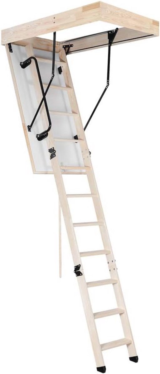 Ruimtebesparende Vloertrap met Leuning - 120x70