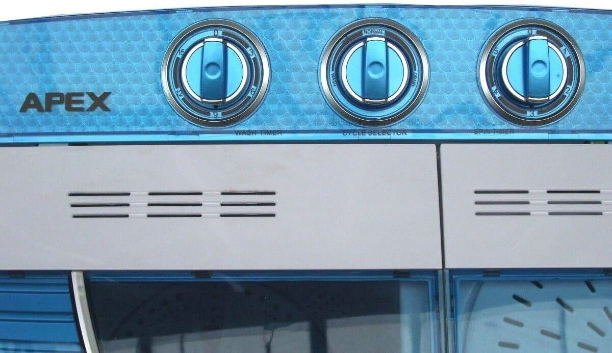 Miniwasmachine 5,2 kg met centrifuge voor camping en reizen
