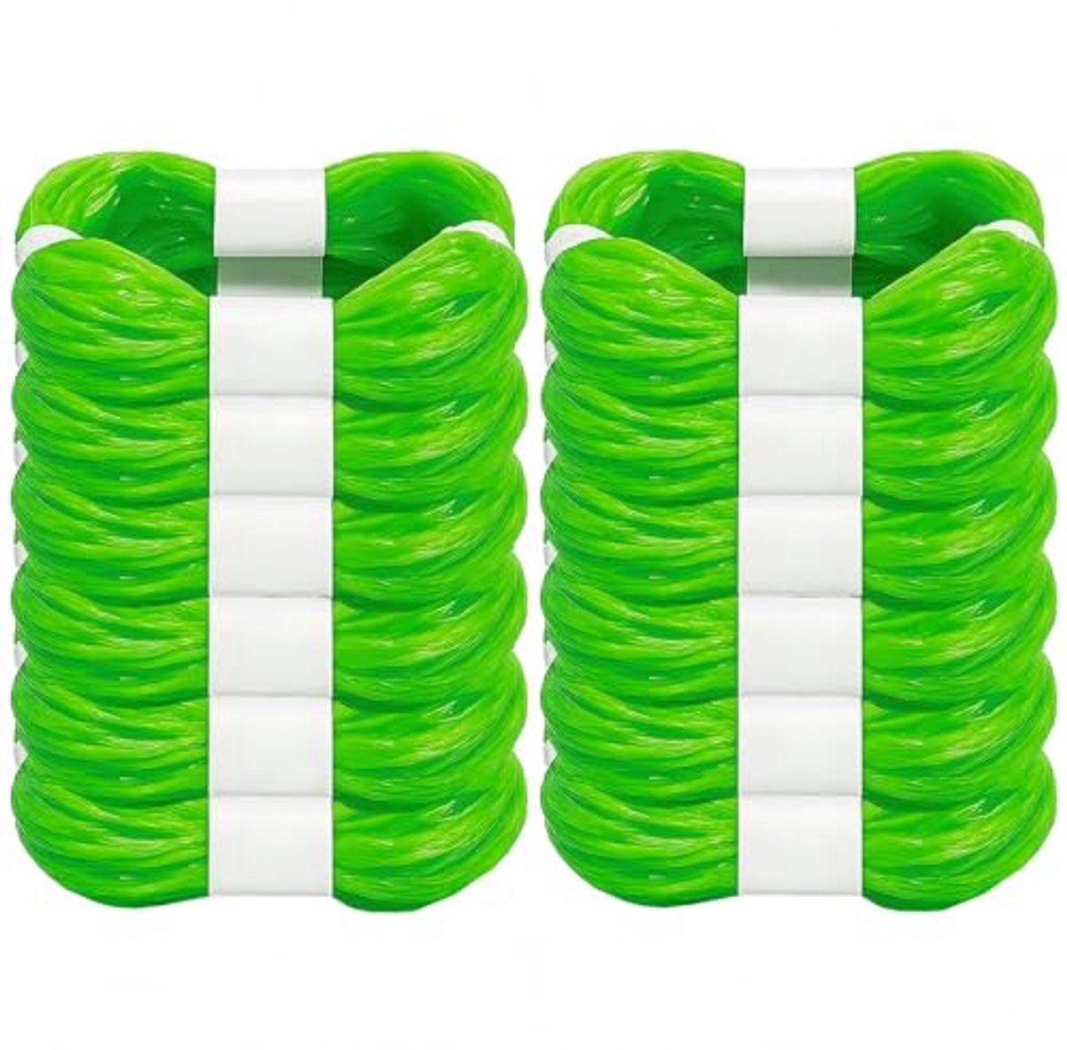Refill Cassette, Nappy Bin Refill Bag, Nappy Bin Refill Cassette, Refill Film Specially for Baby Care, Compatible with Standard Diaper Bin Bins, 12 Pieces, Green