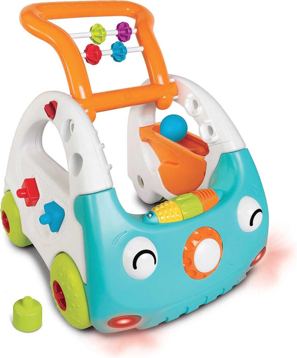 3-in-1 Sensory Walker voor Baby's - Groei met je Peuter