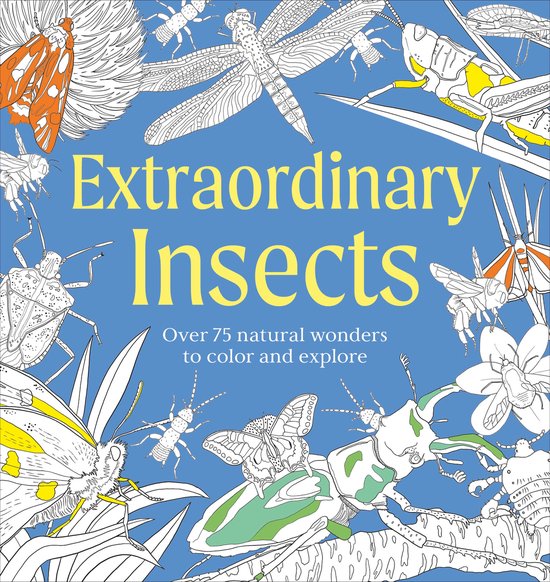 Natural Wonders Coloring Book- Extraordinary Insects Colorin ... - cover