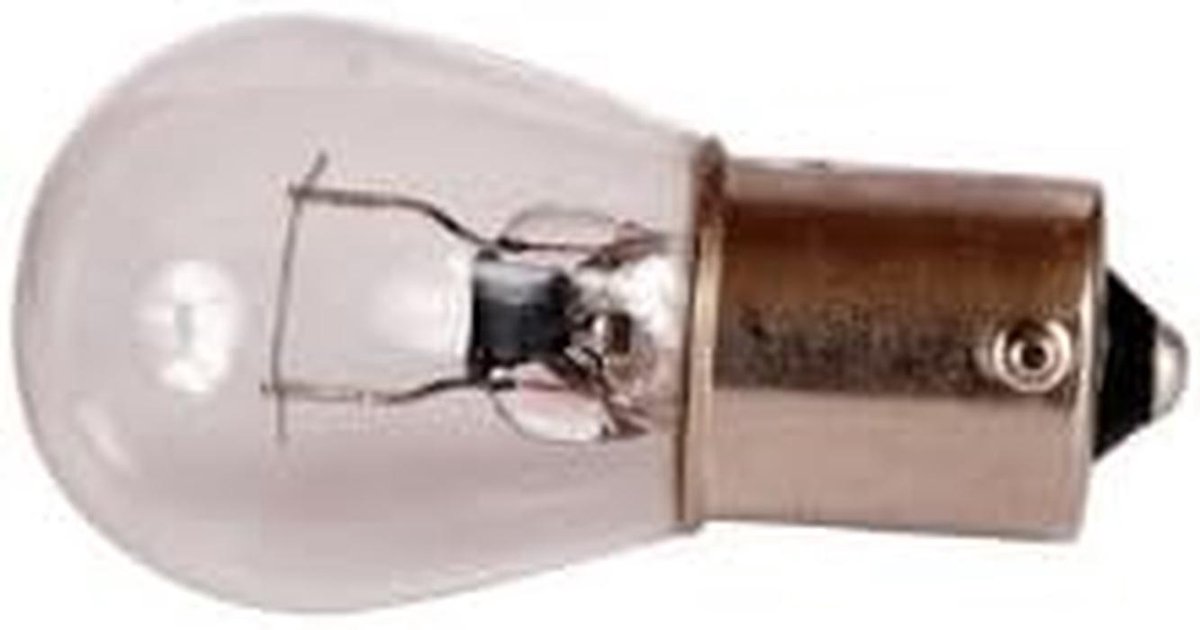 2-pack BA15S Autolampen 12V 21W P21W Gloeilampen