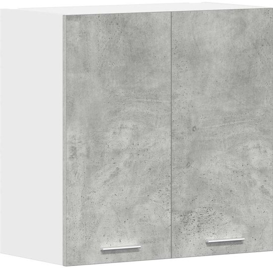 Hangkast 60x31x60 cm (betongrijs)