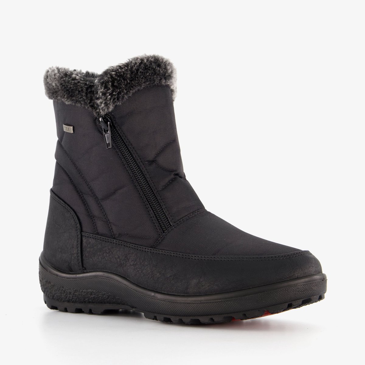 Gevoerde dames snowboots – Moonboots Zwart