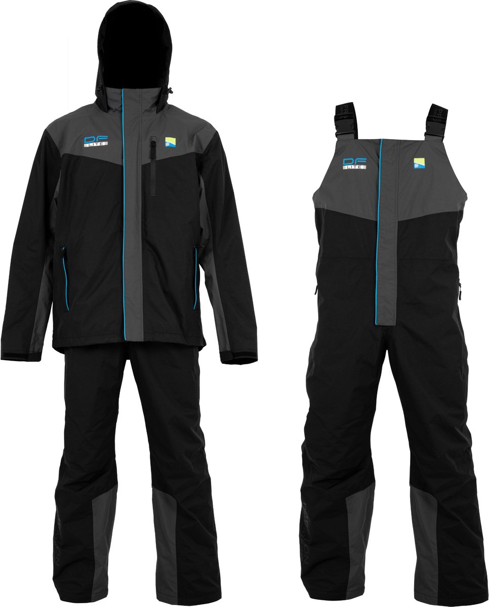 Preston DF Lite Suit (Waterdicht) Large - Regenpak