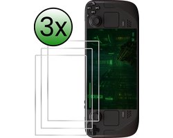 Beschermglas Geschikt voor Steam Deck OLED Screenprotector Tempered Glass - Screenprotector Geschikt voor Steam Deck OLED Screen Protector - 3 Stuks