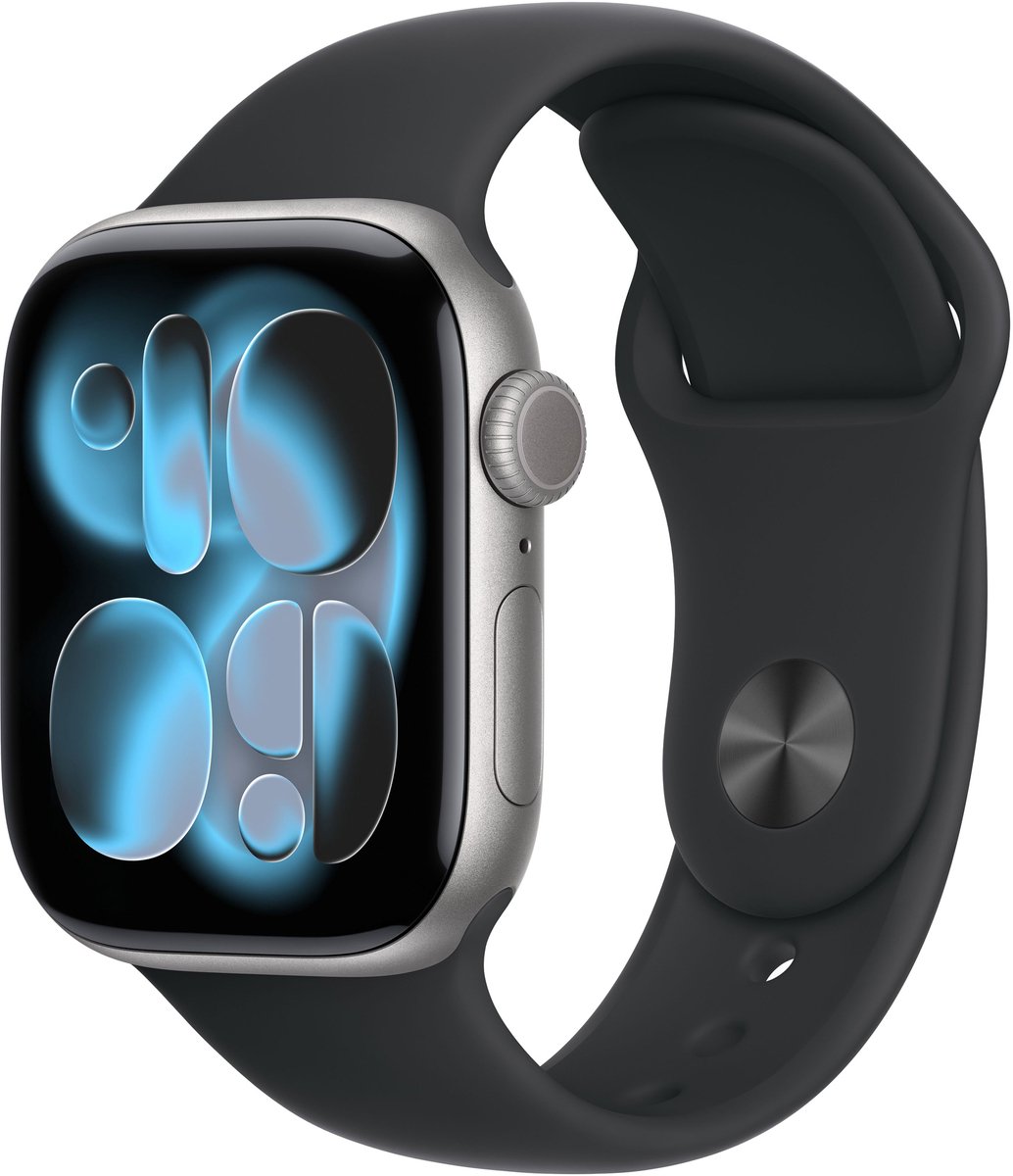 Apple Watch Series 11 gps - 42mm aluminium Case - Black Sport Band M/l Smartwatch Space Grey