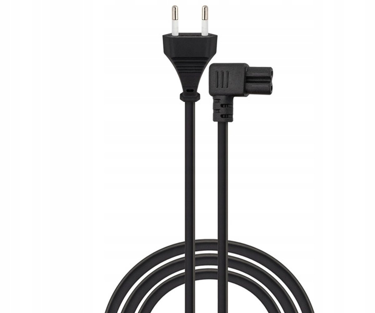 Image of Savio EU 2-pins naar IEC C7 haakkabel - 5m