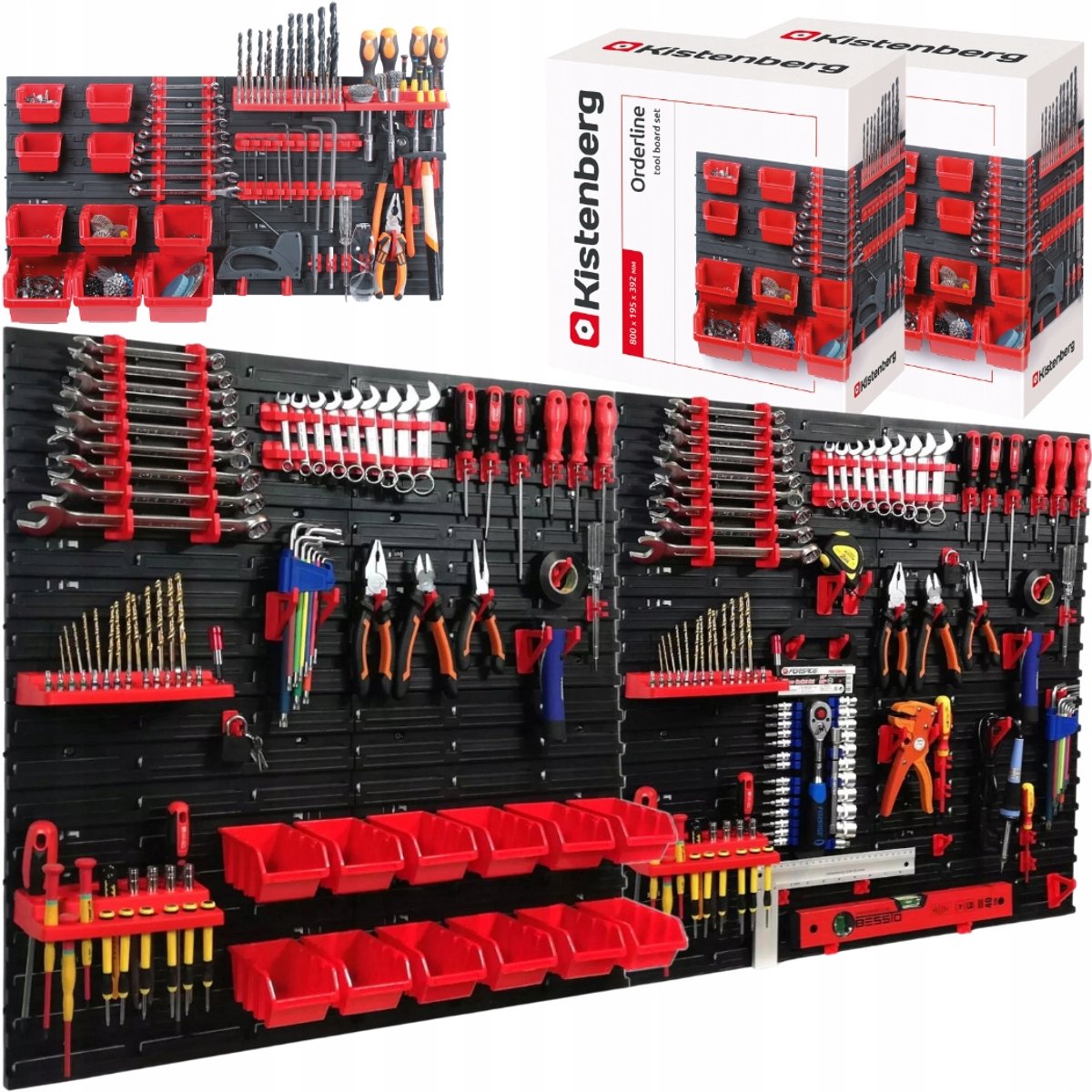 Grote Modulaire Gereedschapswand 160x40 cm - Werkplaats Organizer
