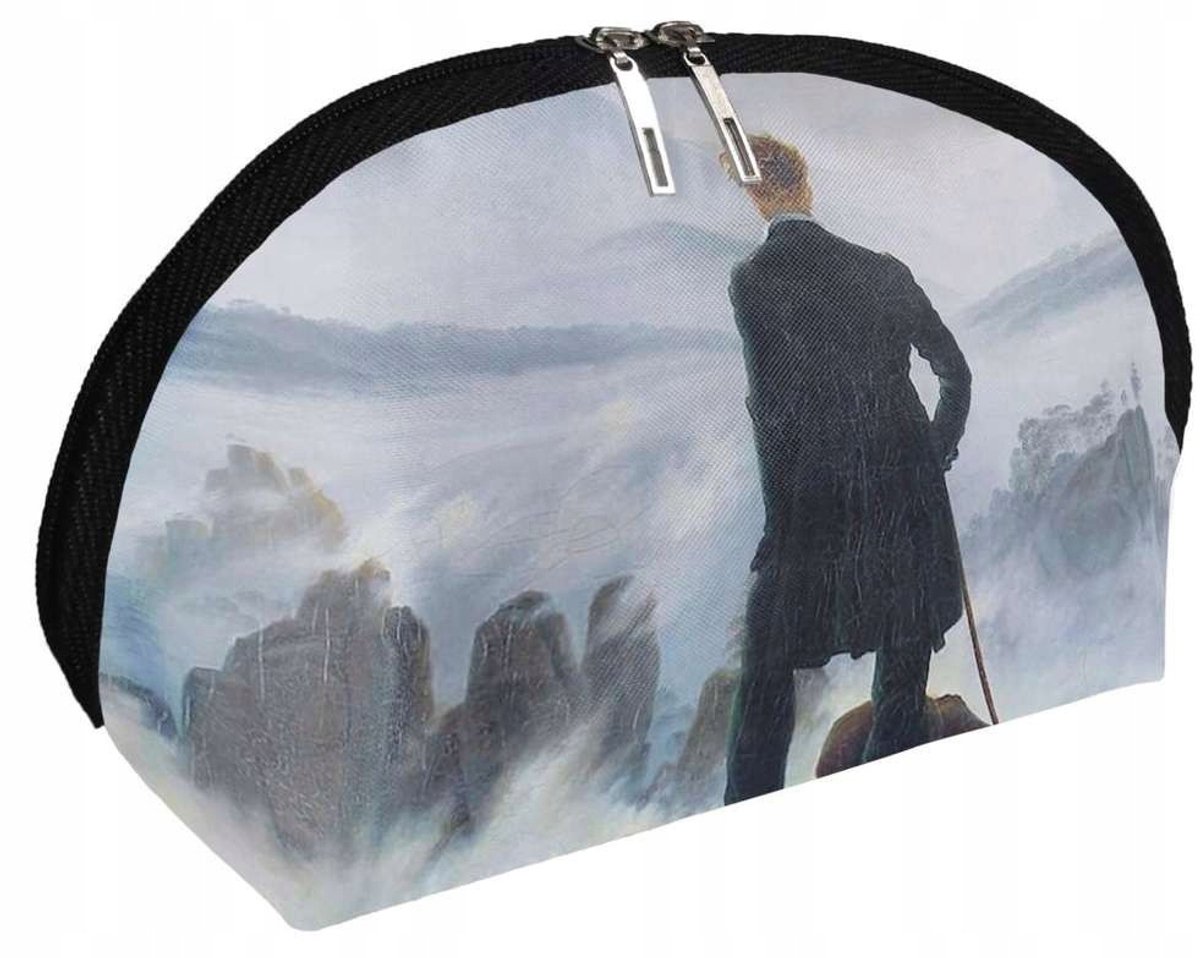 Caspar David Friedrich 'Wanderer' toilettas - Waterdicht & Duurzaam