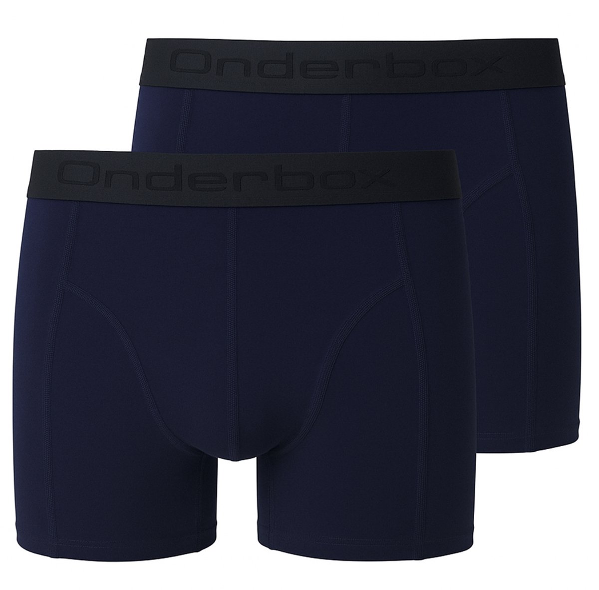 Onderbox boxershorts 2-pack blauw