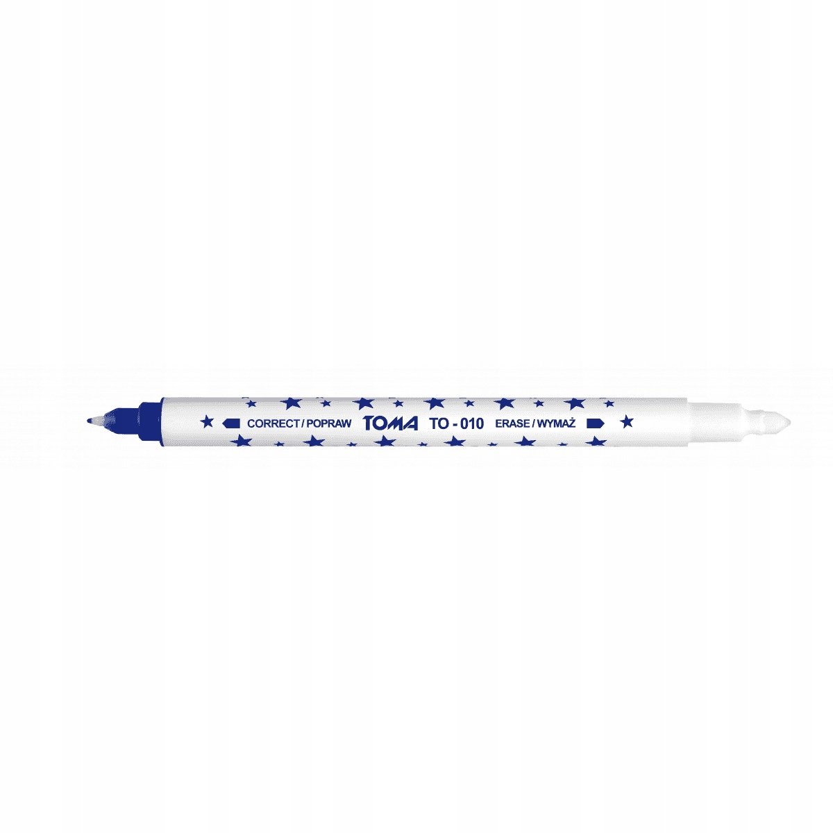 Toma Inktwisser Pen - Dubbelzijdig voor Blauwe Inkt