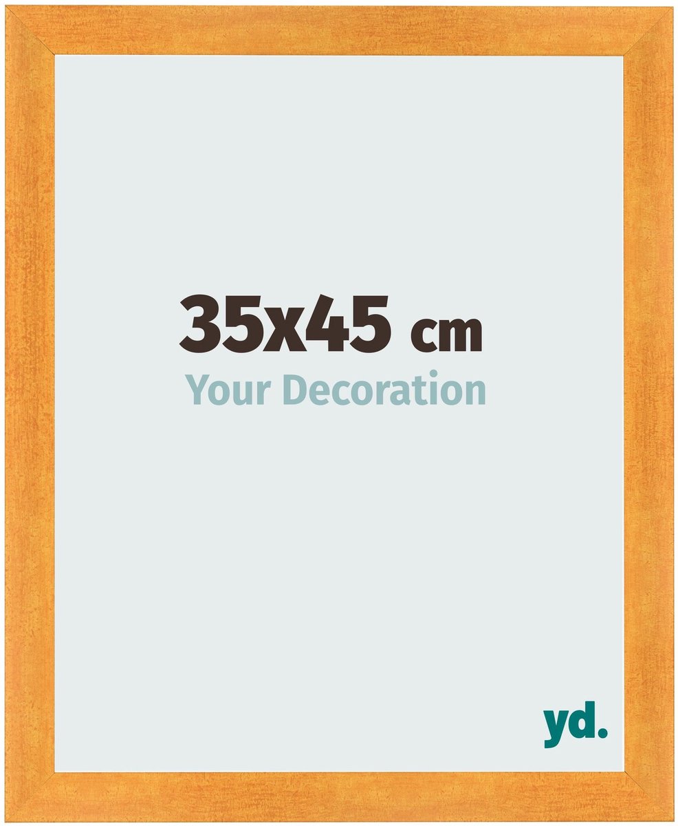 yd. Your Decoration - Fotolijst 35x45 cm - MDF - Oranje - Pisa