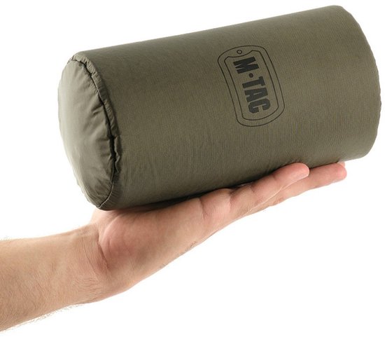 M-Tac opblaasbare slaapmat 195x60 cm, olijfgroen — afbeelding 3