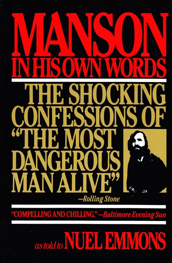 Manson in His Own Words - cover