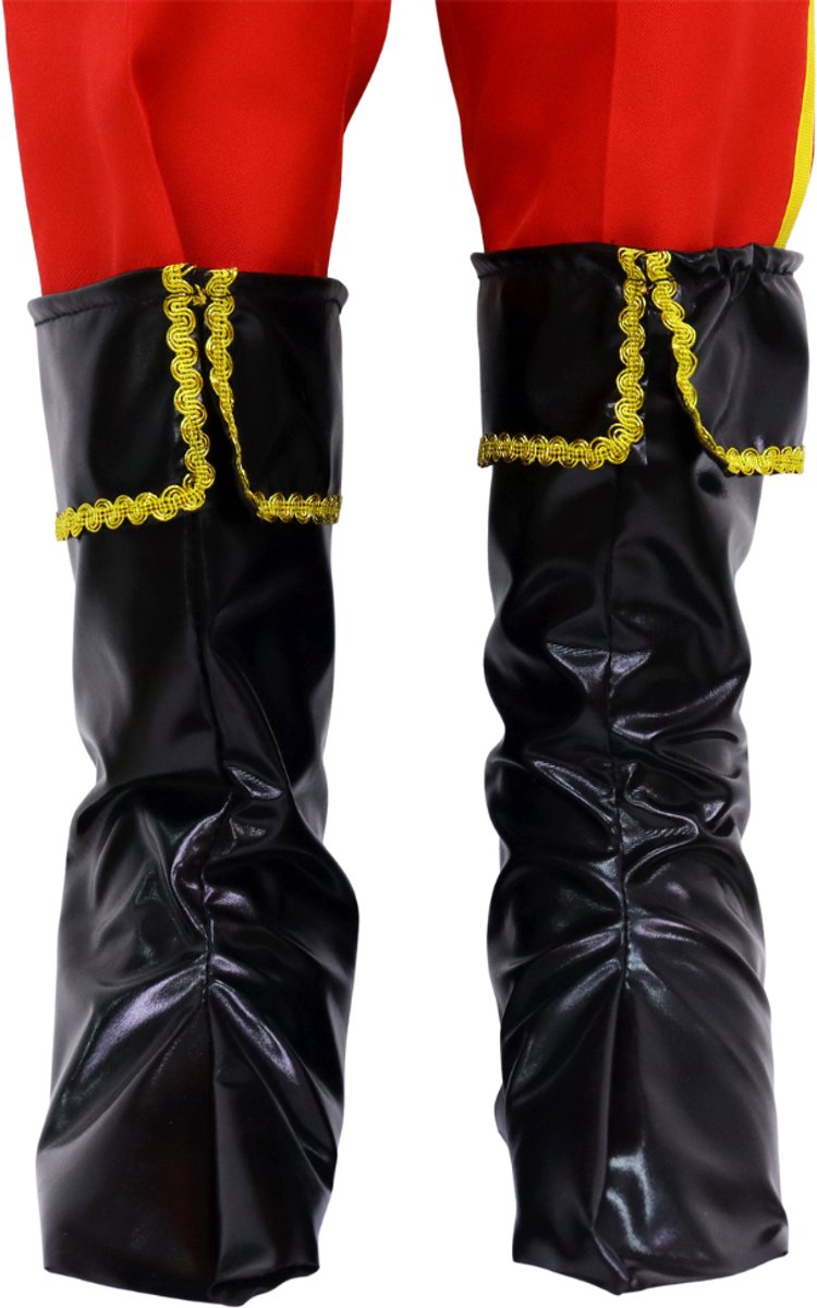 Joya Kids® Luxe Prins Verkleedkleding Kind | Koning Kostuum voor Jongens | Compleet Verkleedpak met Cape, Kroon, Staf & Schoenhoezen | Majesteit Pak Kinderen | Carnaval, Verkleedfeest, Schooltoneel | — afbeelding 7