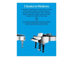 MUSIC SALES CLASSICS TO MODERNS VOL 2 PIANO Classical sheets Piano