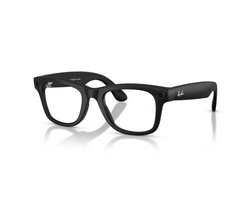 Ray-ban Wayfarer Meta Gen 2 Zonnebril Zwart Clear/Cat0