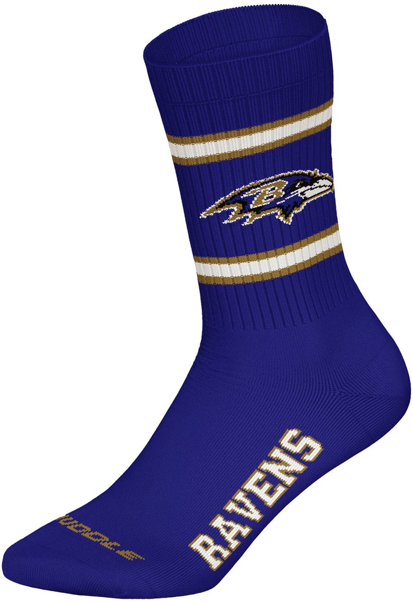 Huddle Freizeitsocken Baltimore Ravens Crew