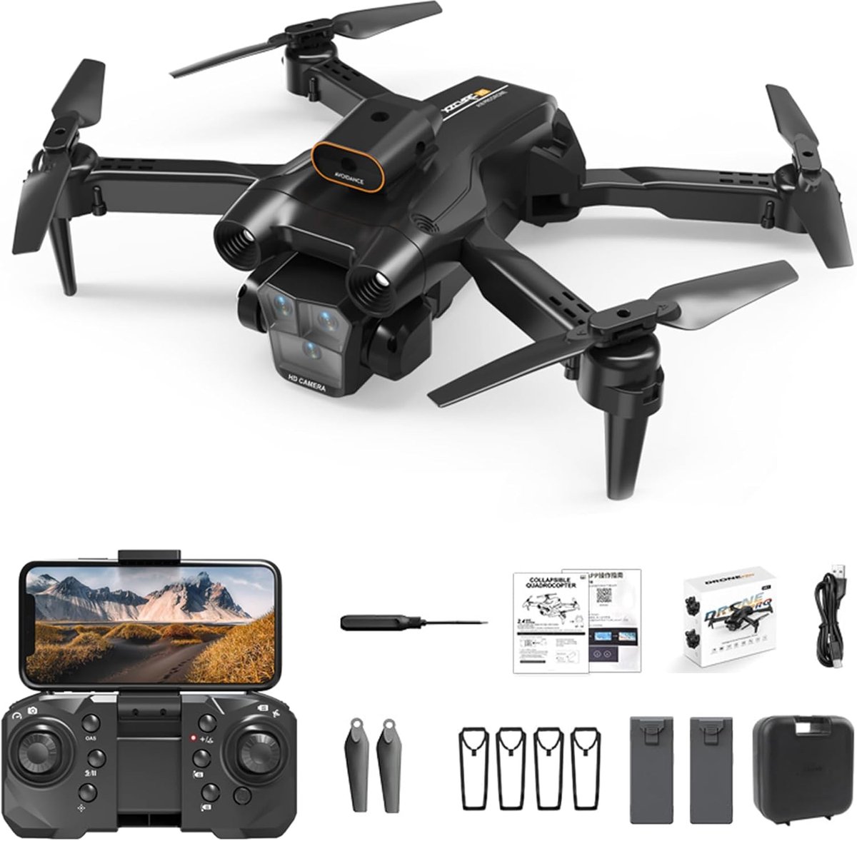 Drone Opvouwbare Quadcopter 1080p HD