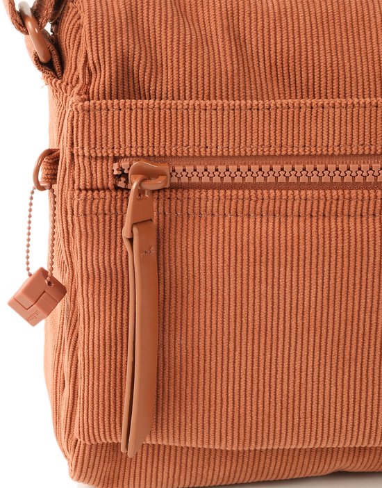 Hedgren Eye Sac bandoulière femme avec protection RFID – Petit – Velours Redwood Burl