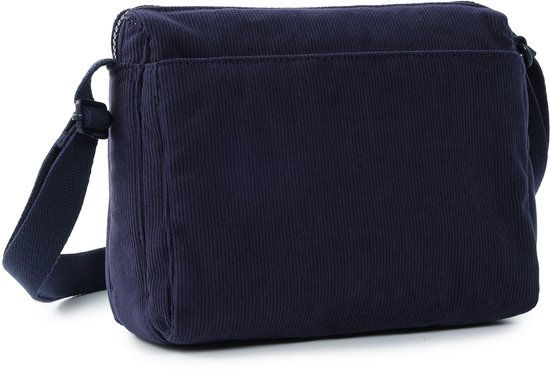 Hedgren Eye Sac bandoulière femme avec protection RFID – Petit – Velours Peacoat Blue