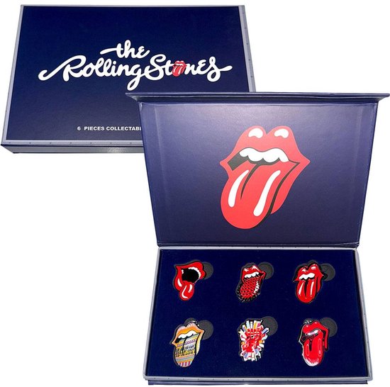 The Rolling Stones - Tongues Evolution 2 Pin - Multicolours