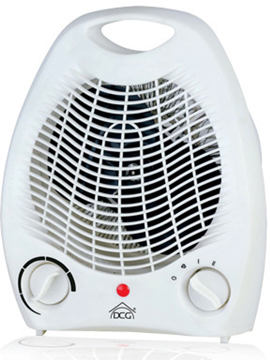 DCG Eltronic HL9733 electrische verwarming Binnen Wit 2000 W Ventilator elektrisch verwarmingstoestel