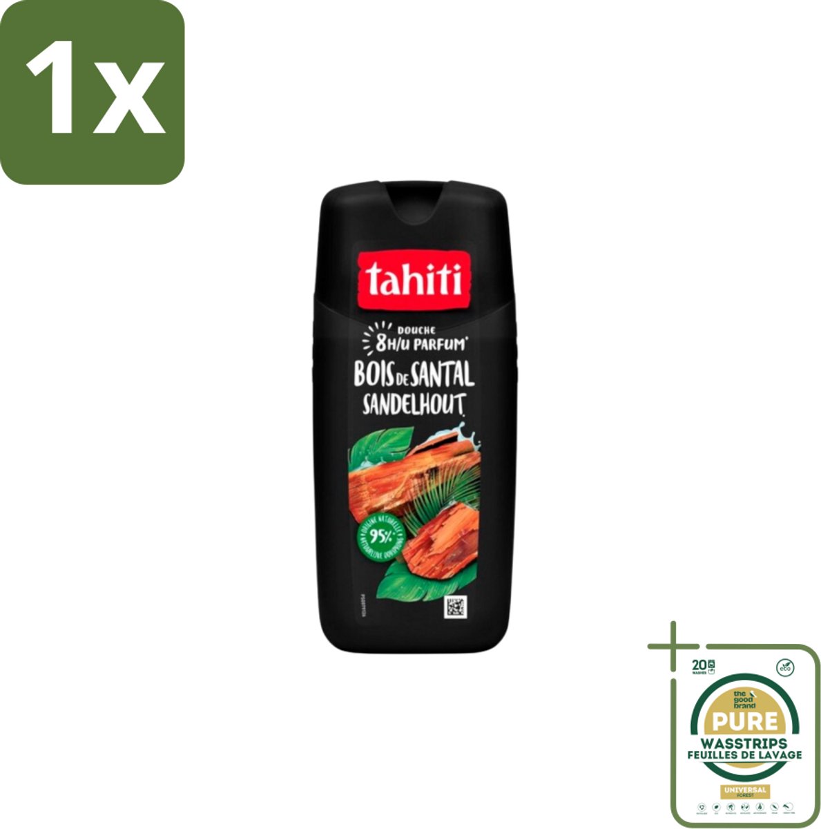 1 x Tahiti – Douchegel – Sandelhout - 315 ml- Koffiezetapparaat - Koffiezetapparaat - Koffiezetapparaat