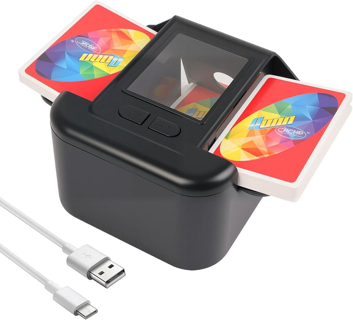 Oplaadbare Automatische Kaartmixer voor Spellen als Poker en Uno