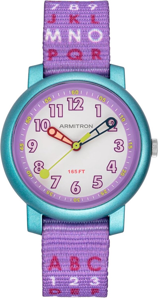 Kindhorloge met Nylon Band en Duidelijk Afleesbaar Patroon