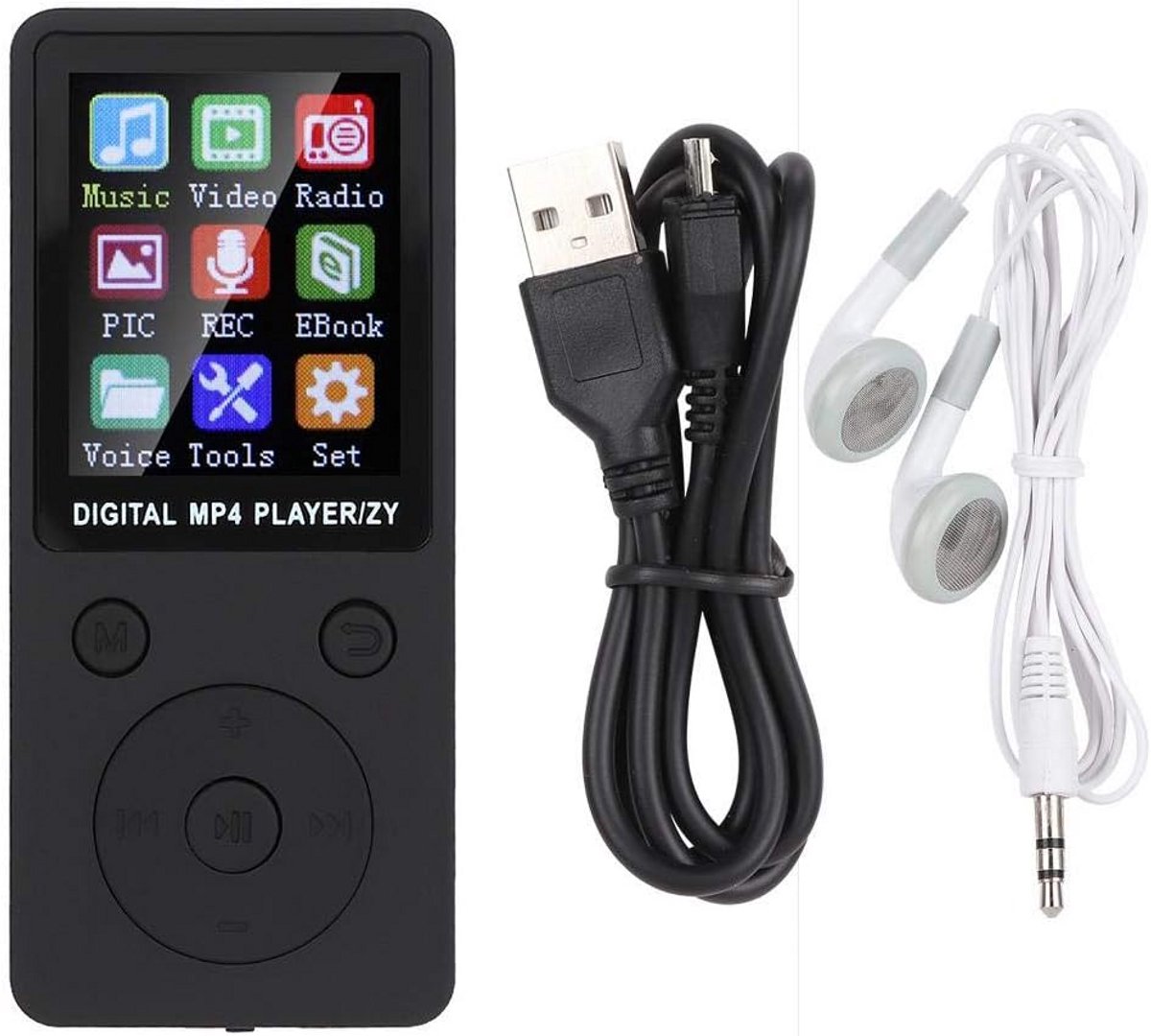 Draagbare MP3/MP4-speler met Bluetooth en HiFi Stereo Geluid