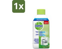 1 x Dettol - Wasmachine Reiniger - Eenmalig Gebruik - 250 ml - Wasmachine Reiniger - Wasmachine Reinigen - Wasmachine Hygiëne - Wasmachine Reiniging - Wasmachine Geur