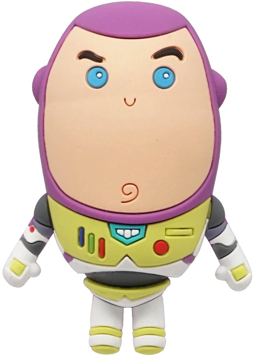 Disney Toy Story Buzz 3D Foam Collectible Magneet