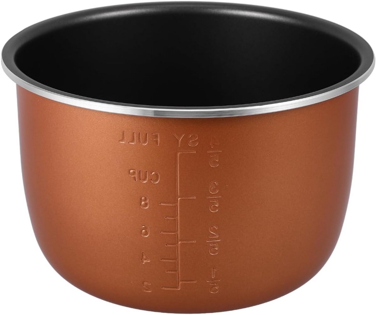 Universele Rijstkoker Vervangende Pan 4 Liter met Antiaanbaklaag Aluminium Inzetstuk