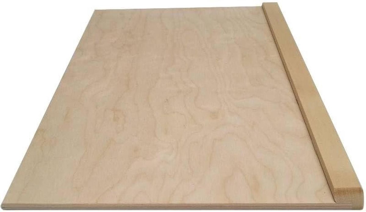 Kneedplank van Berkenhout voor Bakken en Deeg, 60x50 cm