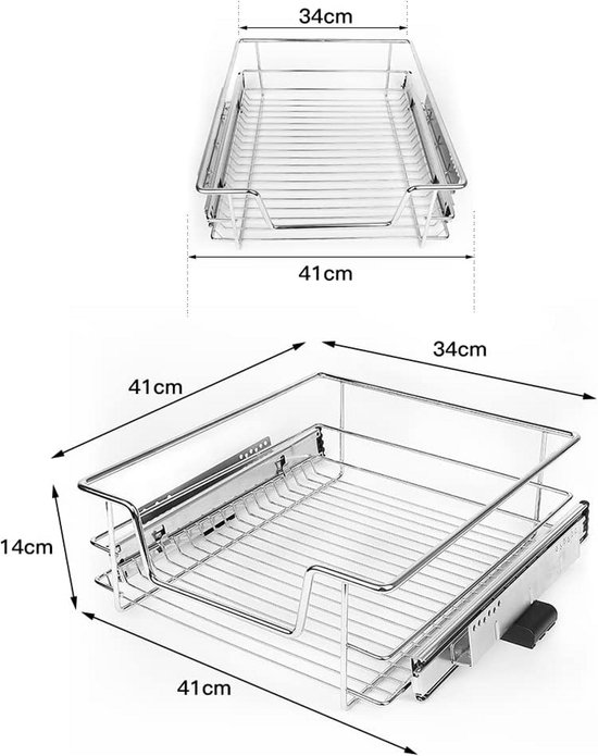ABC-Led Behang prikroller - Telescopisch 60-100cm - Voor het perforeren van behang