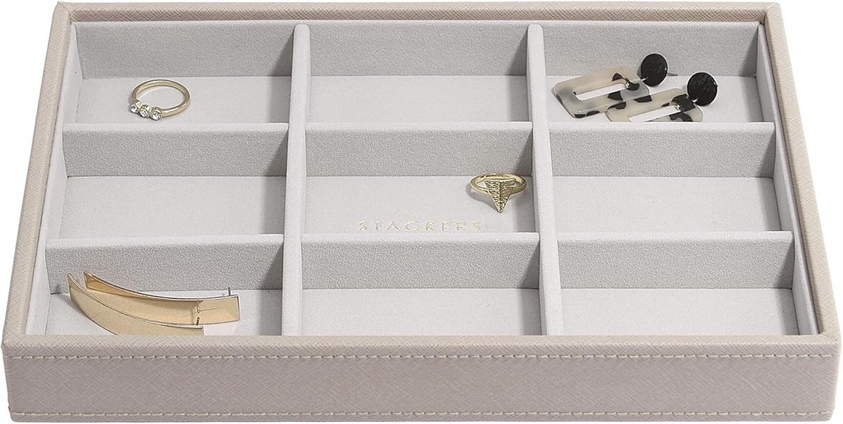 Modulaire Sieraden Opbergdoos Laag voor Oorbellen