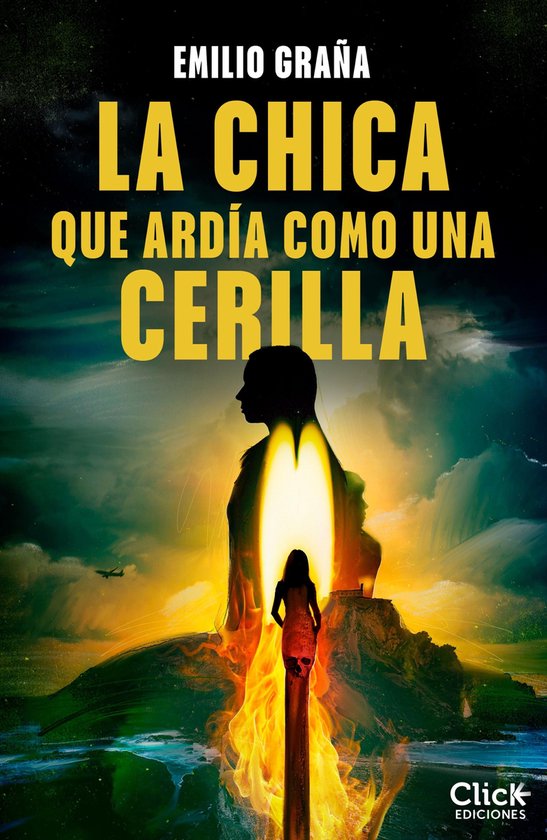 Novela Thriller Suspense - La chica que ardía como una ceri ... - cover