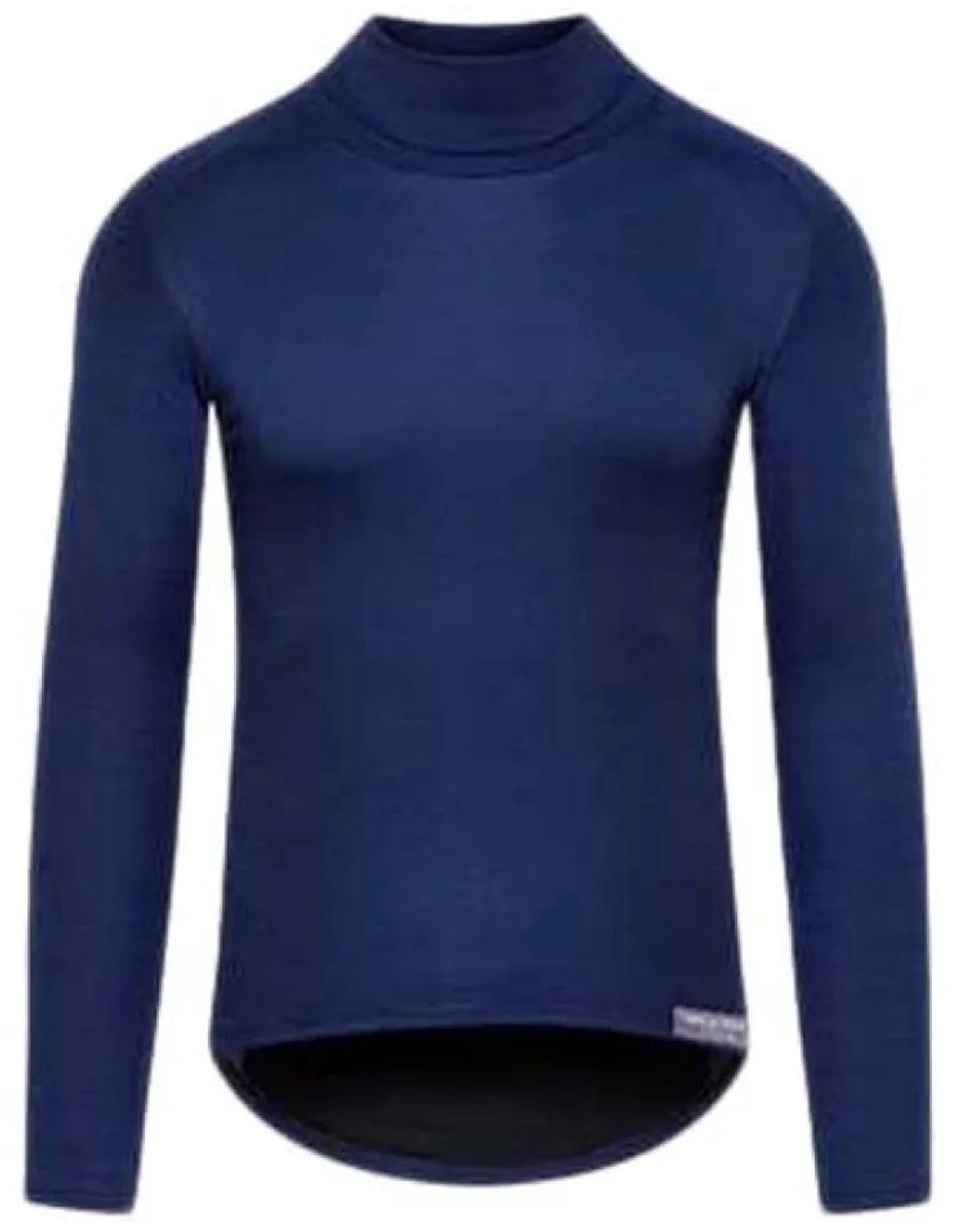 CafÉ Du Cycliste Camille Lange Mouwen Basislaag Blauw M Man