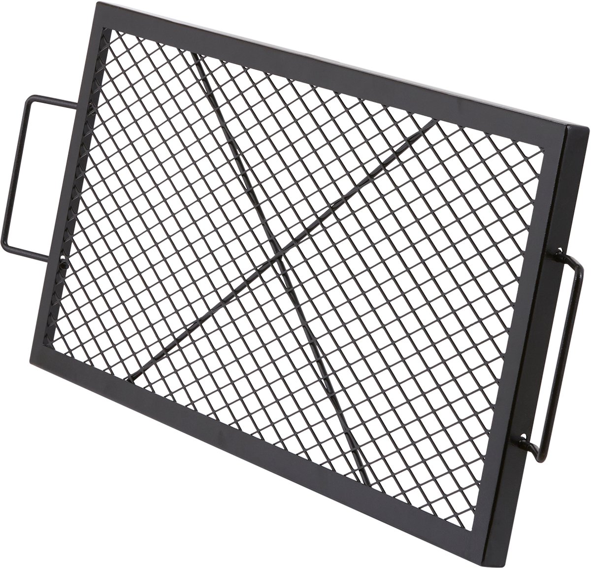 Rechthoekig Grillrooster Vuurkorf X-Marks Staal 81x38cm Vuurrooster