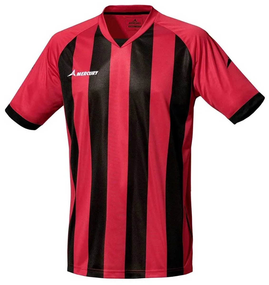 Mercury Equipment Champions T-shirt Met Korte Mouwen Rood,Zwart XL Man