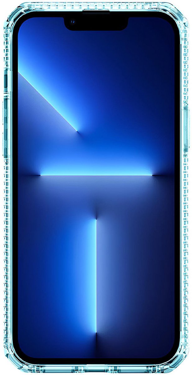 Itskins, Spectrum helder versterkt Geschikt voor Apple iPhone 12 Pro Max-hoesje, Transparant