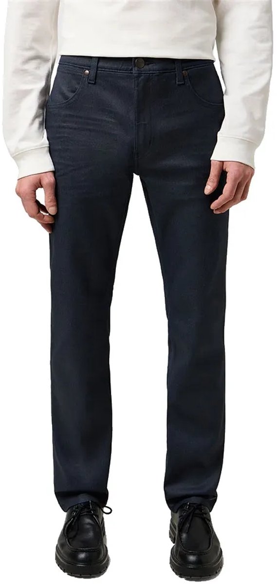 Wrangler Greensboro Regular Straight Fit Spijkerbroek 30 32 Man Indigo Coated