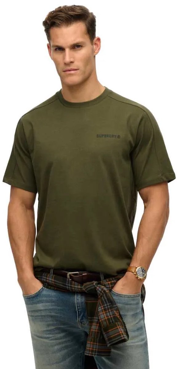 Superdry Tech T-shirt met relaxte pasvorm Heren T-shirts Groen