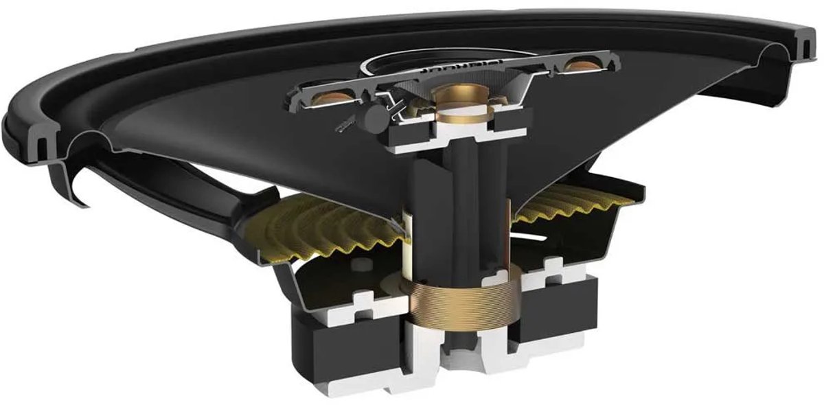 Pioneer TS-A6881F - Autospeakers - 6"x 8" Inch (15 x 20 cm) - 4-wegs coaxiaal - 350 W – foto 7