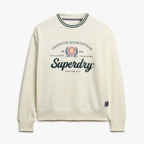 Pull femme Superdry COUNTRY CLUB LOOSE CREW