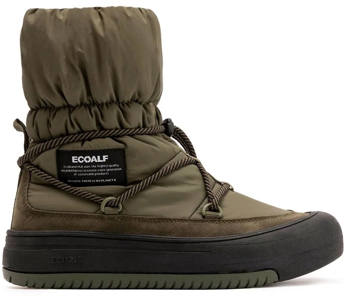 Ecoalf Beringalf Laarzen Groen EU 38 Vrouw