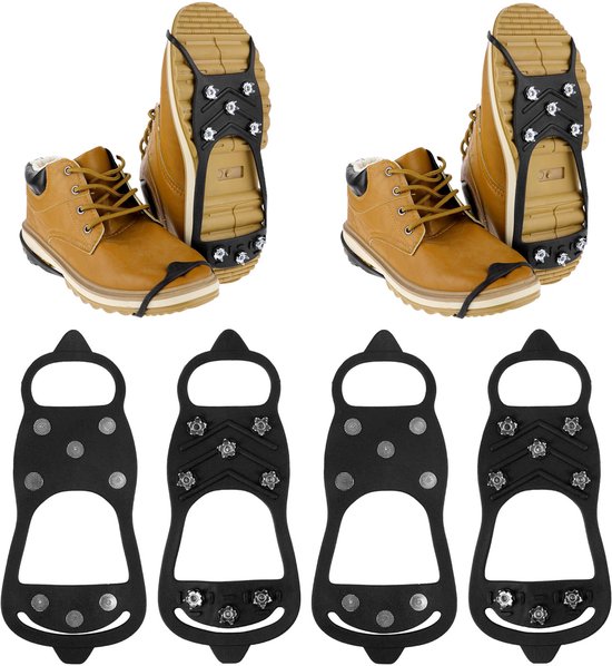 Foto: Yaktrax wintertrax sneeuwgripzolen sneeuwketting voor schoenen maat l xl